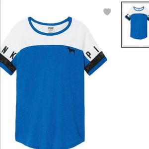 BRAND NEW Perfect Mesh Crew Tee PINK VS